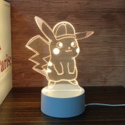 宝可梦皮卡丘3D小夜灯